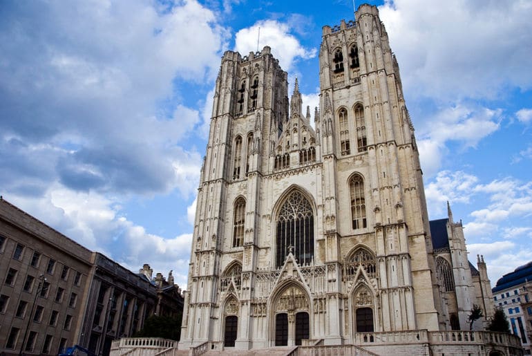 Michael and St. Gudula địa điểm du lịch ở brussels