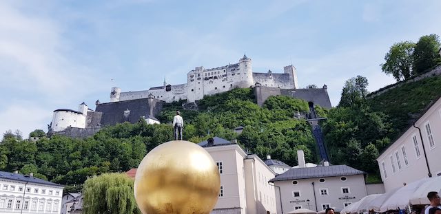 Pháo đài Hohensalzburg- địa điểm du lịch salzburg áo nổi tiếng