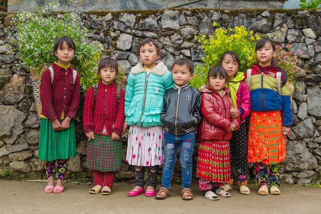 Children in Ha Giang