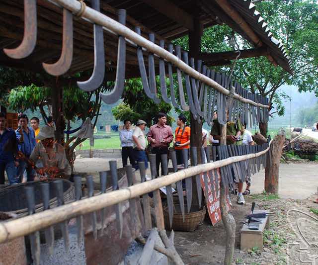 Pac Rang Blacksmith village cao bang